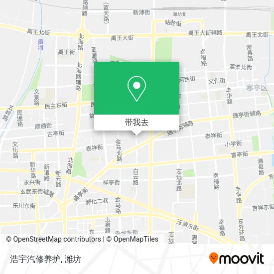 浩宇汽修养护地图