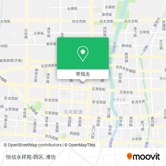 恒信永祥苑-西区地图