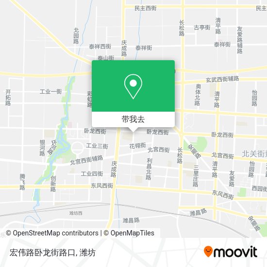 宏伟路卧龙街路口地图