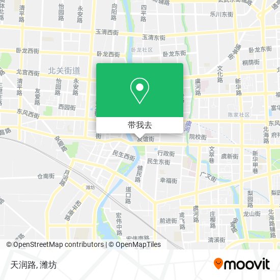 天润路地图