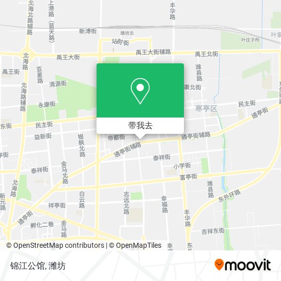 锦江公馆地图