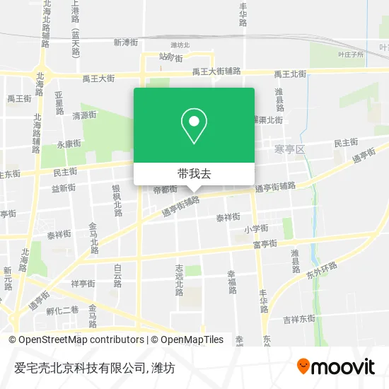 爱宅壳北京科技有限公司地图