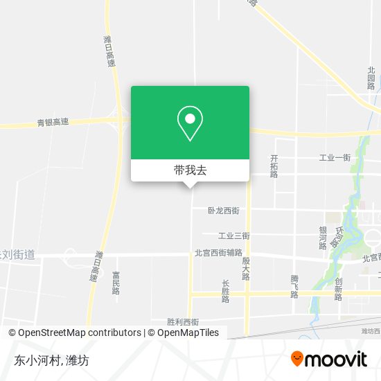 东小河村地图