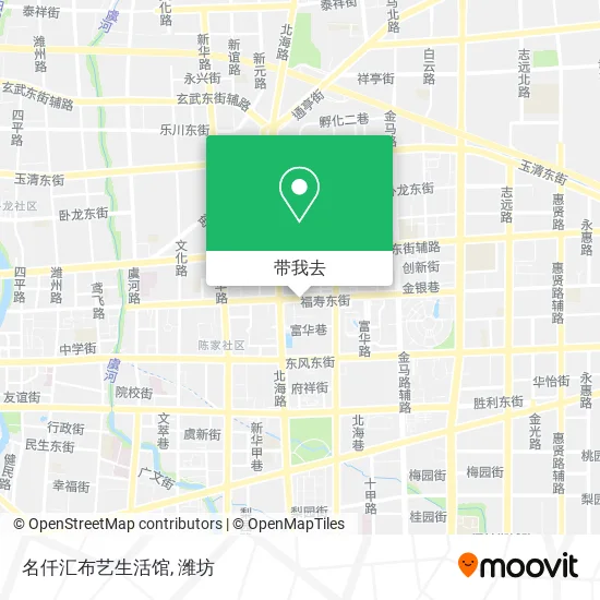 名仟汇布艺生活馆地图