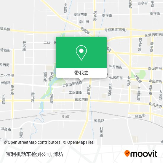 宝利机动车检测公司地图