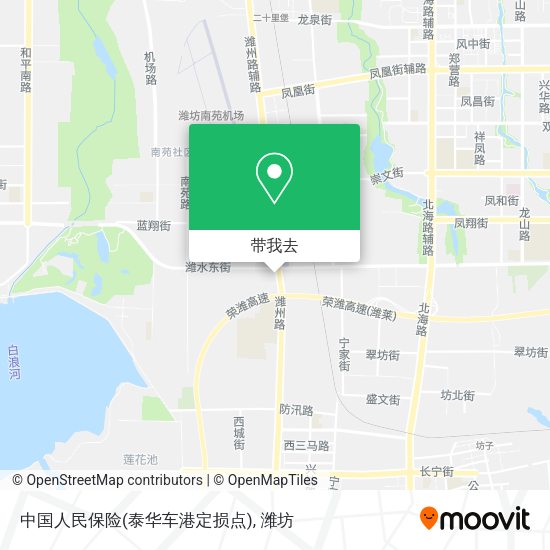 中国人民保险(泰华车港定损点)地图