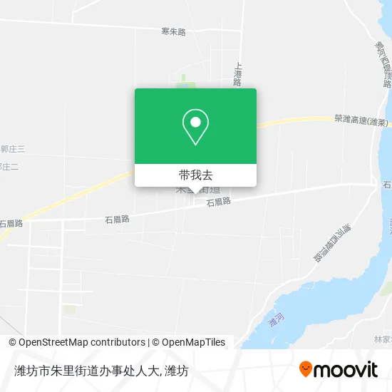 潍坊市朱里街道办事处人大地图