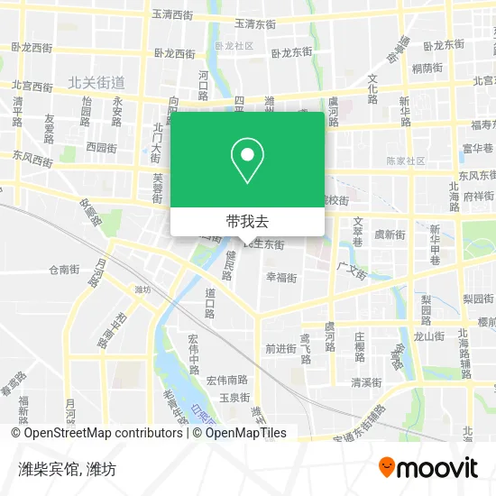 潍柴宾馆地图