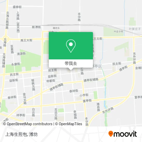 上海生煎包地图