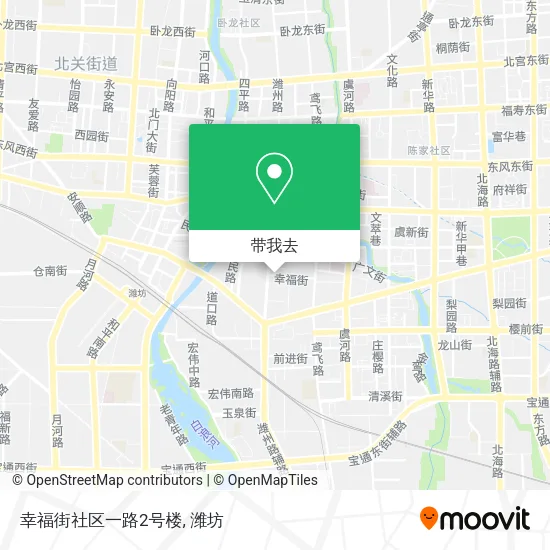 幸福街社区一路2号楼地图