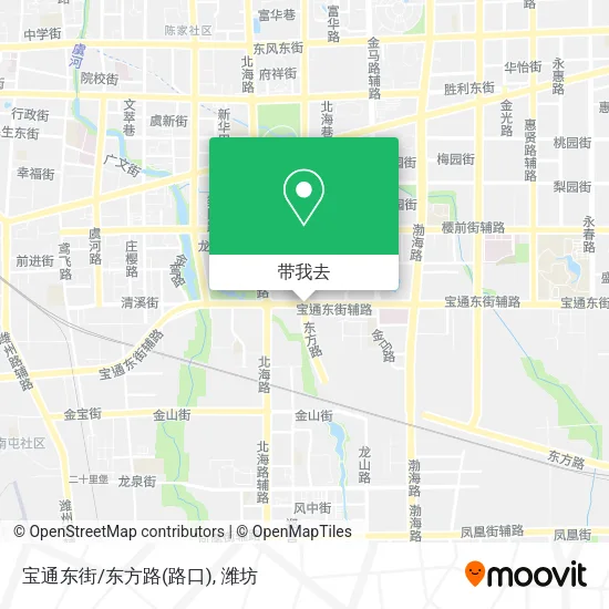 宝通东街/东方路(路口)地图