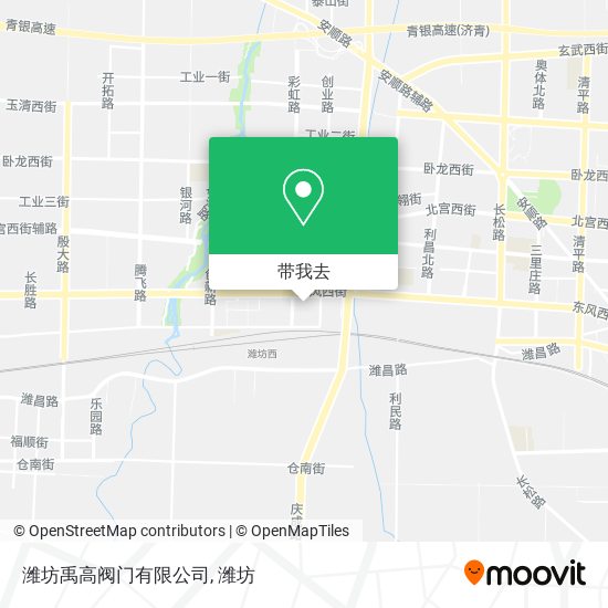 潍坊禹高阀门有限公司地图