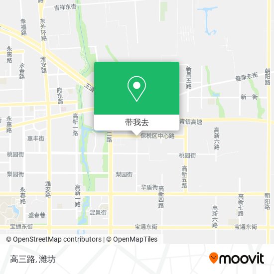 高三路地图