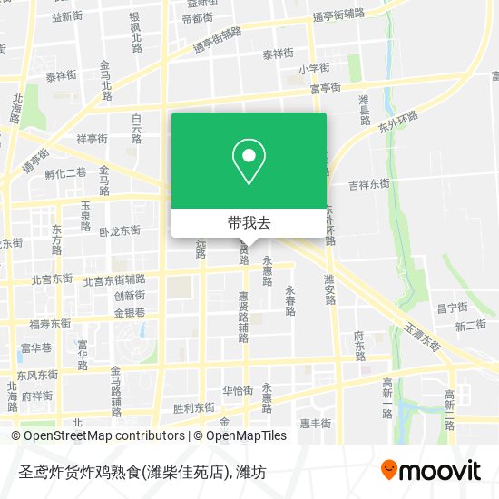 圣鸢炸货炸鸡熟食(潍柴佳苑店)地图