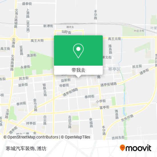寒城汽车装饰地图