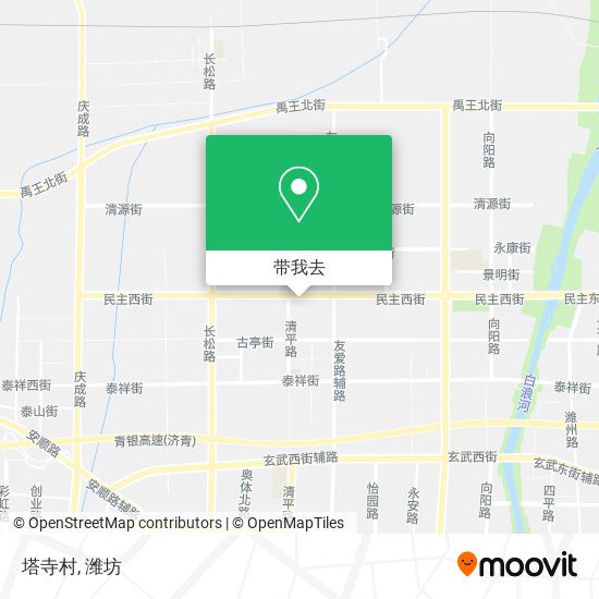 塔寺村地图