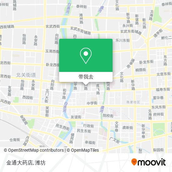 金通大药店地图