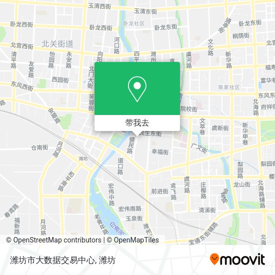 潍坊市大数据交易中心地图