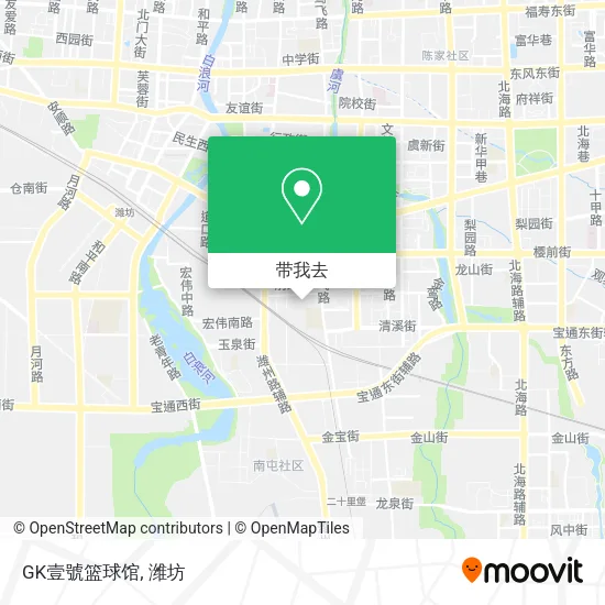 GK壹號篮球馆地图