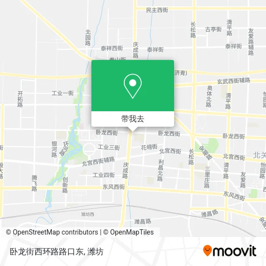卧龙街西环路路口东地图