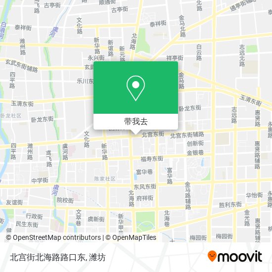 北宫街北海路路口东地图