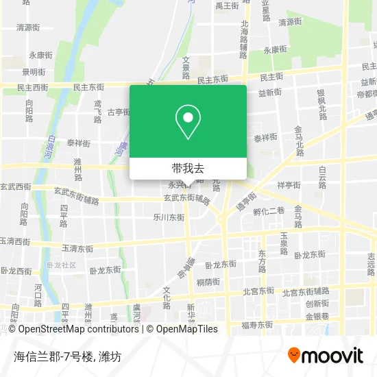 海信兰郡-7号楼地图