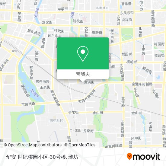 华安·世纪樱园小区-30号楼地图