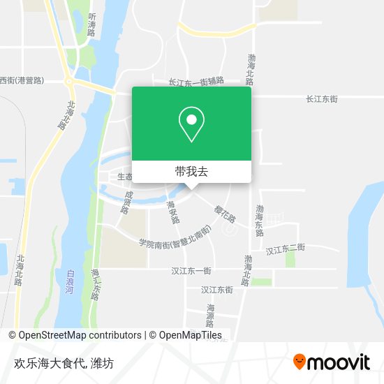 欢乐海大食代地图
