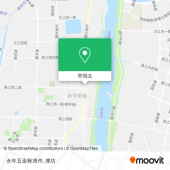 永年五金标准件地图