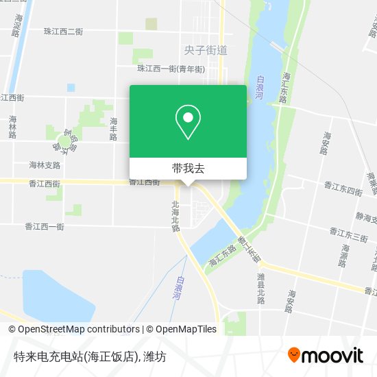 特来电充电站(海正饭店)地图