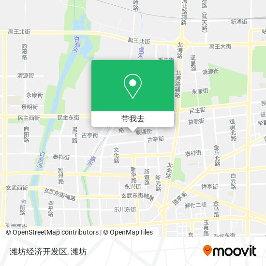 潍坊经济开发区地图
