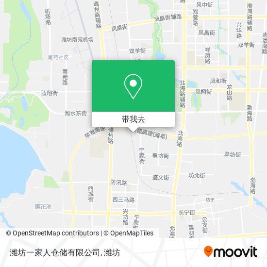 潍坊一家人仓储有限公司地图