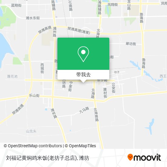 刘福记黄焖鸡米饭(老坊子总店)地图