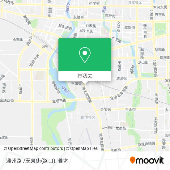 潍州路 /玉泉街(路口)地图