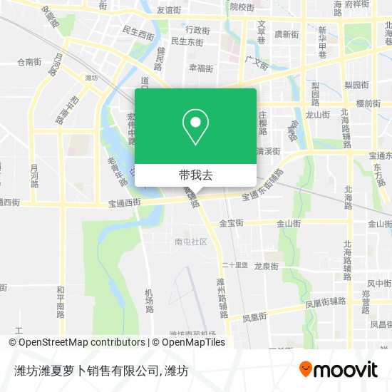 潍坊潍夏萝卜销售有限公司地图