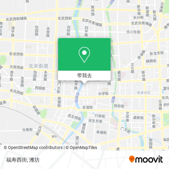 福寿西街地图