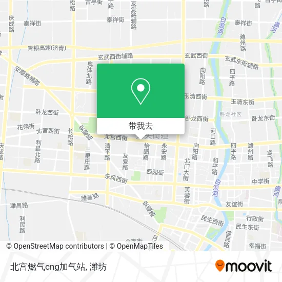 北宫燃气cng加气站地图