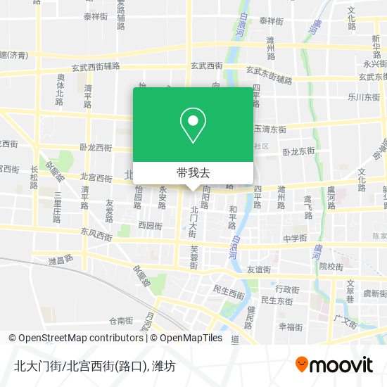 北大门街/北宫西街(路口)地图