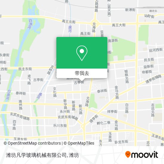 潍坊凡学玻璃机械有限公司地图