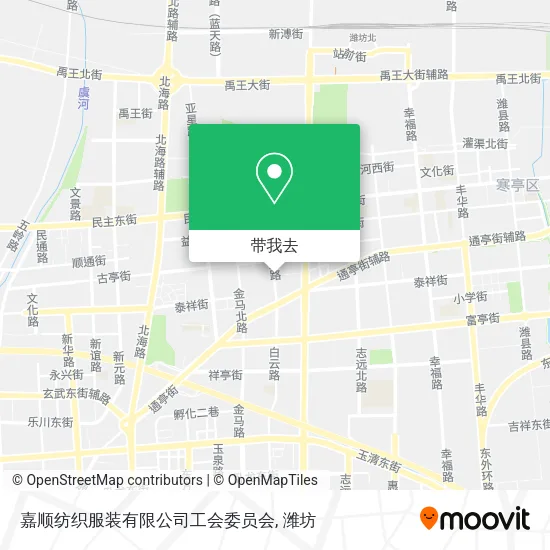 嘉顺纺织服装有限公司工会委员会地图