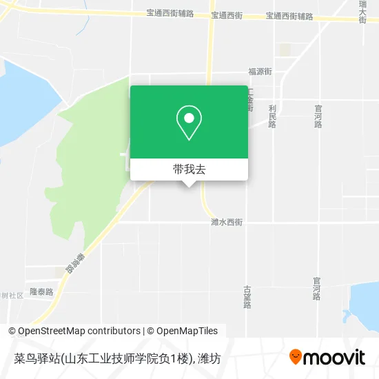菜鸟驿站(山东工业技师学院负1楼)地图