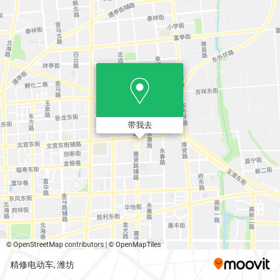 精修电动车地图