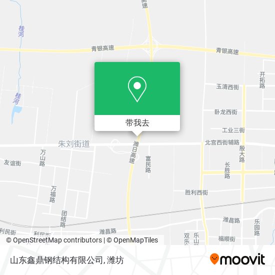 山东鑫鼎钢结构有限公司地图