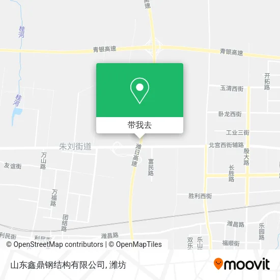 山东鑫鼎钢结构有限公司地图