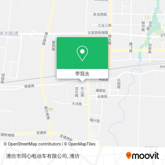 潍坊市同心电动车有限公司地图