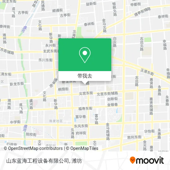 山东蓝海工程设备有限公司地图