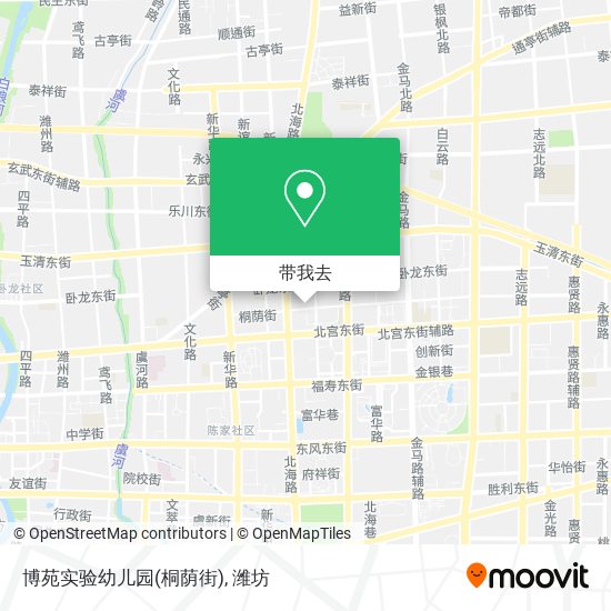 博苑实验幼儿园(桐荫街)地图