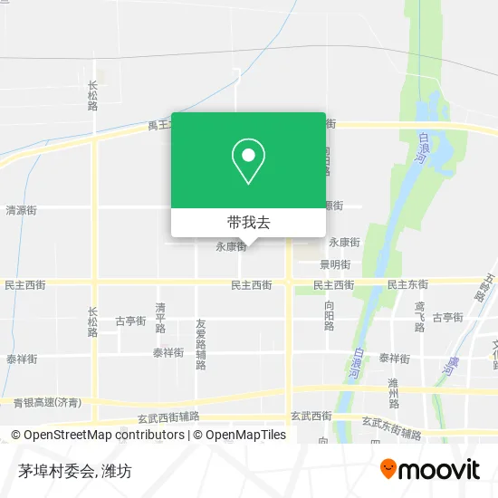 茅埠村委会地图