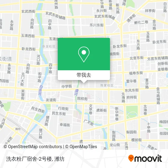 洗衣粉厂宿舍-2号楼地图