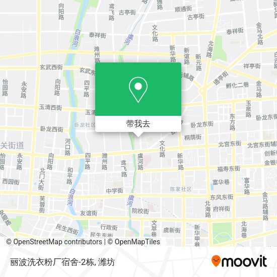 丽波洗衣粉厂宿舍-2栋地图